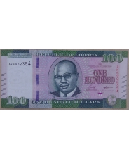 Либерия 100 долларов 2022 UNC. арт. 4282